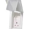 W4 UK Mains Flush Outlet 240V AC -Outwell || Vango || Fiamma Sales Store w4 power outlet flush socket